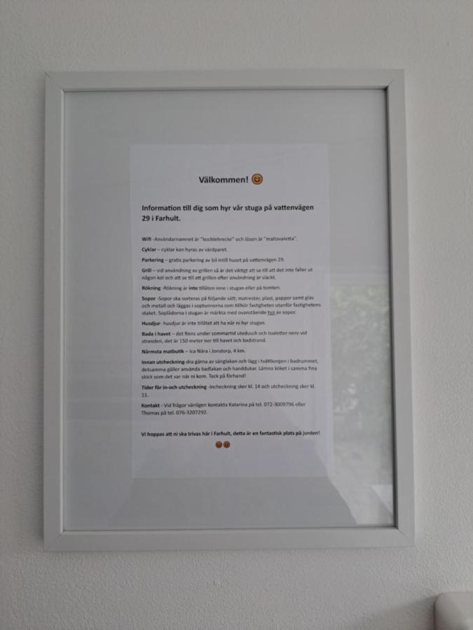 Harmony In Farhult Villa Екстериор снимка